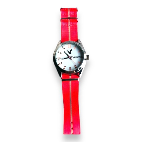 AMERICAN EAGLE VINTAGE NEON PINK WATCH NEEDS BATTERY EXCELLENT CONDITION - Picture 2 of 9